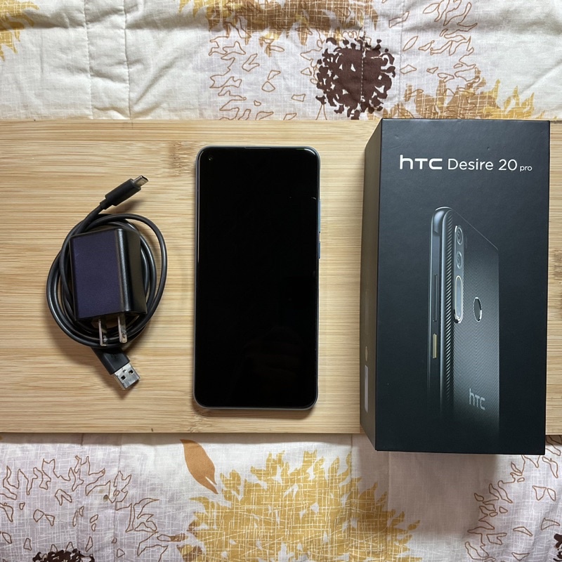 HTC Desire 20 pro 6G 128GB 藍色 二手