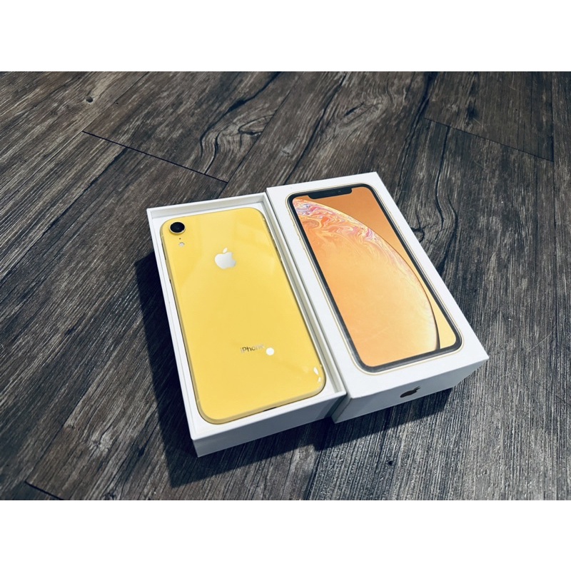 【優勢蘋果】iPhoneXR 128G 黃色  福利機 外觀近新 保固中 iPhone XR