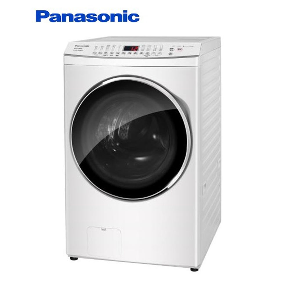 Panasonic 國際牌 16kg滾筒式溫水洗脫ECONAVI變頻 洗衣機 NA-V160MW 全省安裝 0卡分期