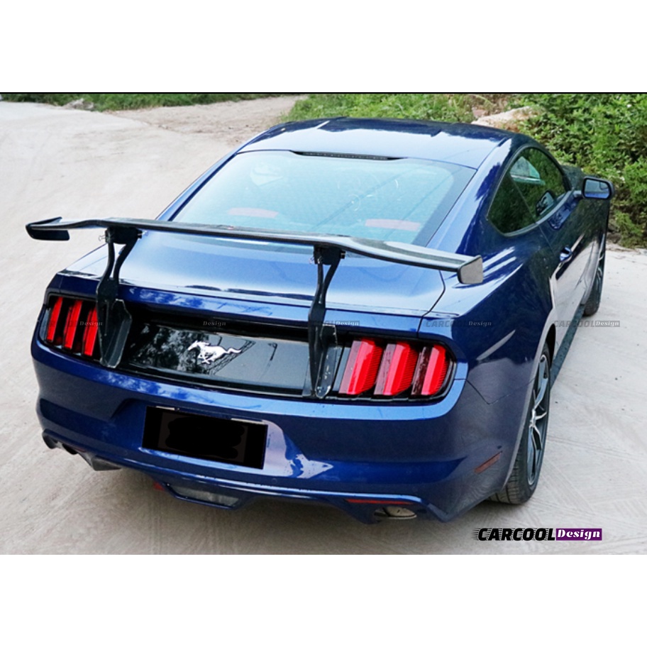 (全台可安裝）Mustang野馬15-20年 升級高品質碳纖維GT高架款尾翼壓尾翼定風翼