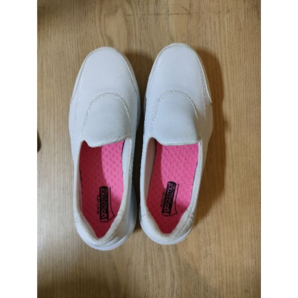 SKECHERS (女) 健身系列 舒適 GOtrain Ace 全白 護士鞋 13938WHT