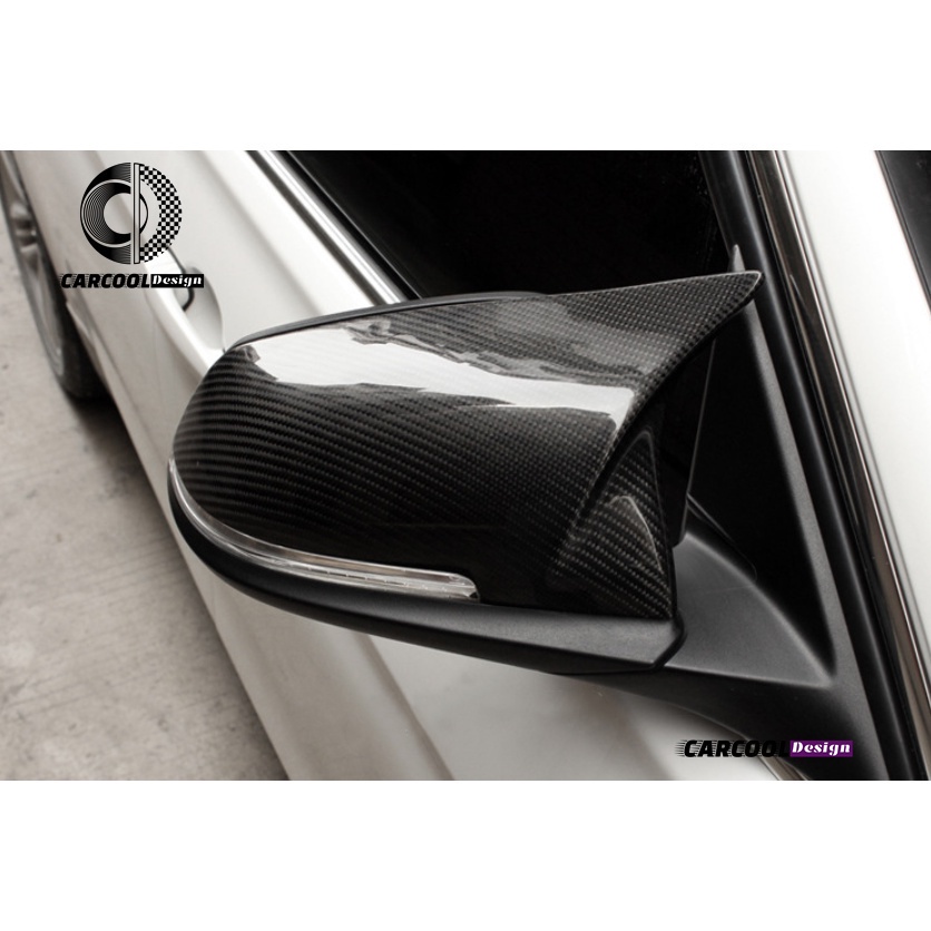 【台灣現貨】BMW寶馬1234系 X1 F30 F32 F22 改裝M系款 升級高品質碳纖維牛角後視鏡殼後視鏡罩