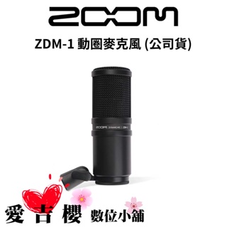 【ZOOM】ZDM-1 動圈麥克風 (公司貨)