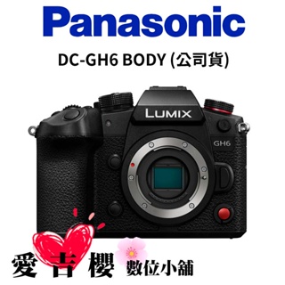 【Panasonic】LUMIX GH6 BODY 單機身 (公司貨)