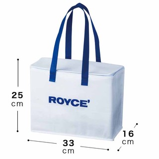✽ DDJP小舖 ✽ 北海道限定 ROYCE 保冷袋 提袋 露營 拉鏈袋 保溫袋 置物袋 日本限定 提袋 現貨