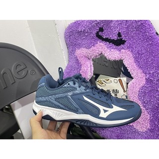 大罐體育👟美津濃 mizuno 排球鞋 THUNDER BLADE 3 V1GA217021 深藍 男女