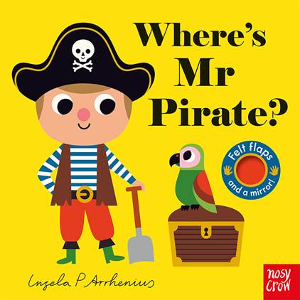 Where's Mr Pirate? (Felt Flaps)(硬頁書)/Ingela P Arrhenius【三民網路書店】