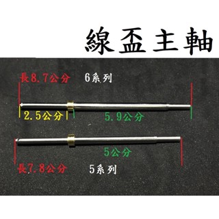 線盃主軸 ABU -OMOTO- 鼓式捲線器 改裝 零件 「阿蔡路亞」