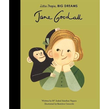 Little People, BIG DREAMS: Jane Goodall (英國版)(精裝本)/Isabel Sanchez Vegara【禮筑外文書店】