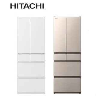 【HITACHI 日立】聊聊更便宜 RHSF53NJ R-HSF53NJ 527公升 變頻六門冰箱 一級能效