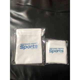【全新現貨】Nintendo switch sports運動手環&小收納袋