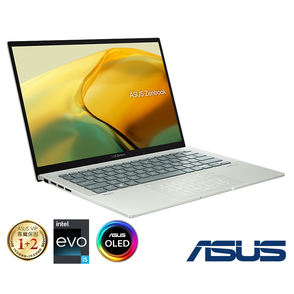 ASUS ZenBook 14 UX3402ZA-0442E1240P 青瓷綠(i5-1240P/16G/512G)