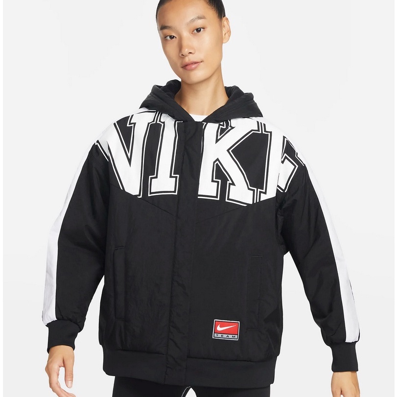 NIKE 女生款 AS W NSW TEAM NK MTRL JKT 連帽外套 DQ6939010 耐吉 外套