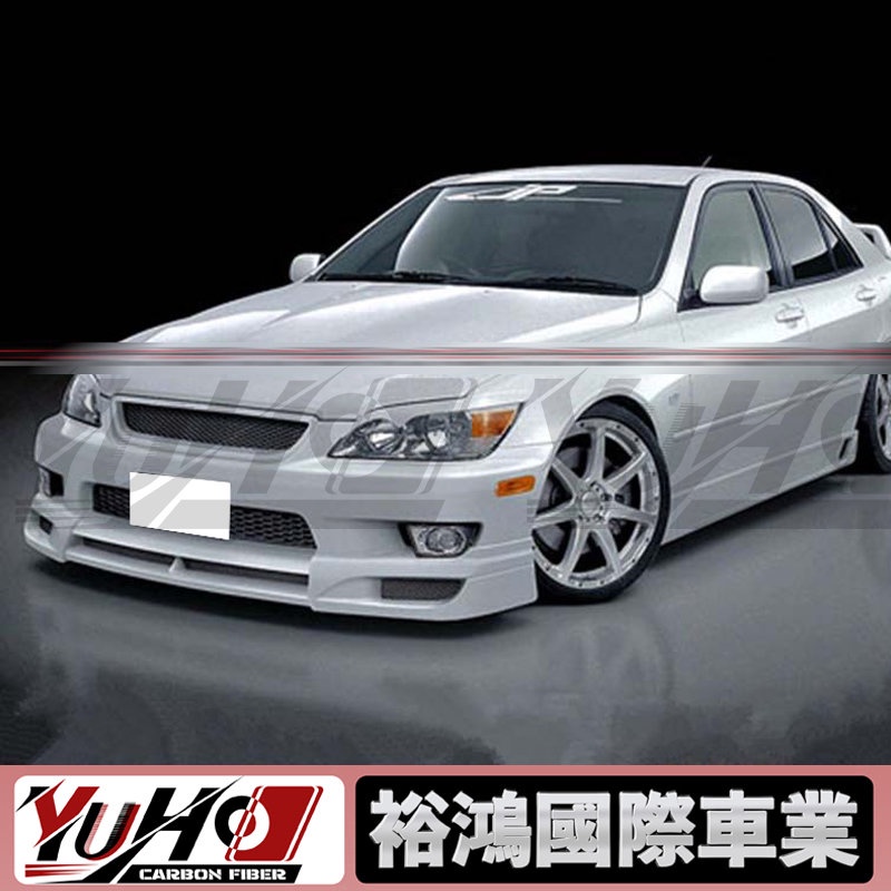 【全台可安裝】適用於凌志Lexus IS200 RS200  Altezza咬地鯊 JP前下巴 空力套件