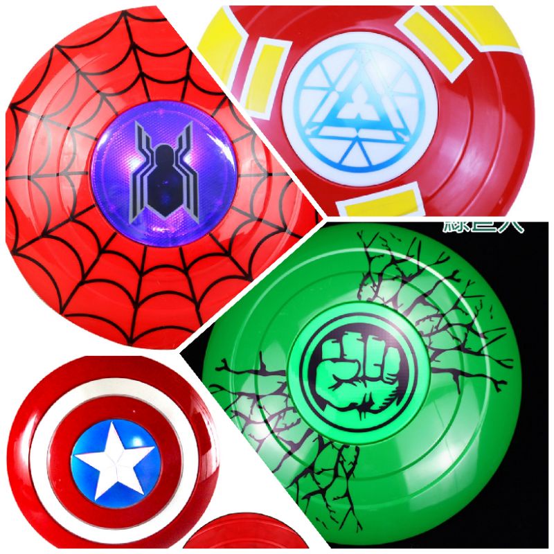 🎊現貨🎊🎁兒童玩具🎁復仇者聯盟盾牌-具聲光效果-鋼鐵人蜘蛛人美國隊長綠巨人變型金鋼