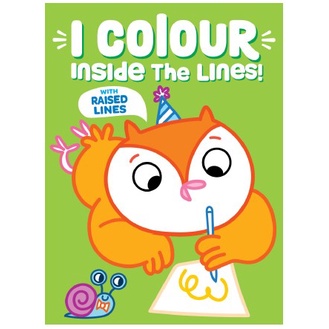 I Colour Inside The Lines: Owl/Yoyo Books【禮筑外文書店】