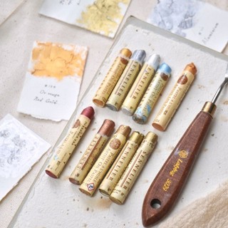 法國 SENNELIER 申內利爾 金屬色 珠光色 油性粉彩 5ml 單支『胖媽媽的畫畫選物店』