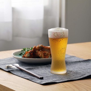 【Aderia】日本製 金魚花火禮盒 對杯 啤酒杯 玻璃杯