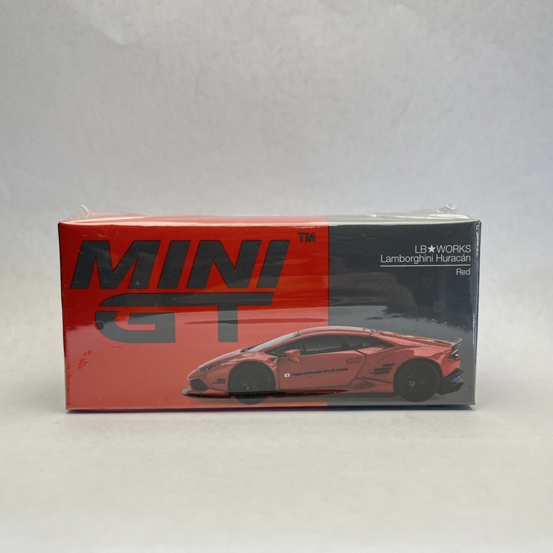 MINI GT 1/64 LB☆WORKS Lamborghini Huracán GT Arancio Borealis - RHD - Tiny  微影