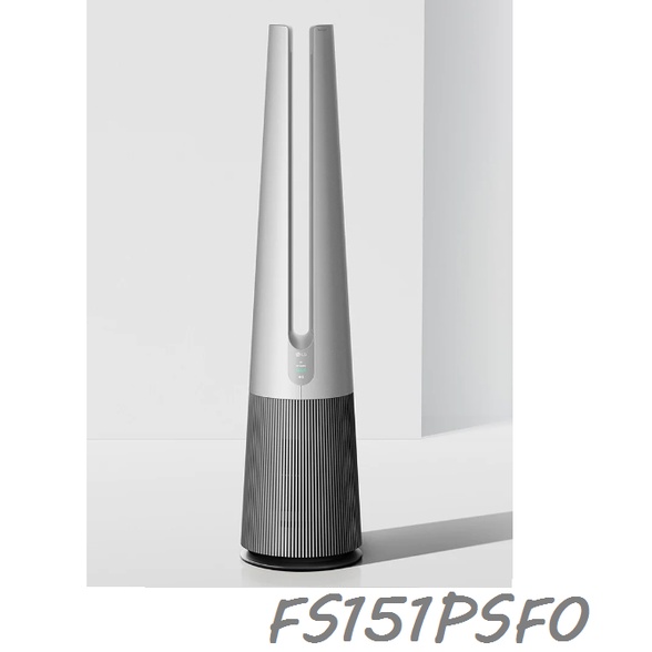 LG樂金 PuriCare AeroTower 風革機 UV版 - 雪霧銀 FS151PSF0