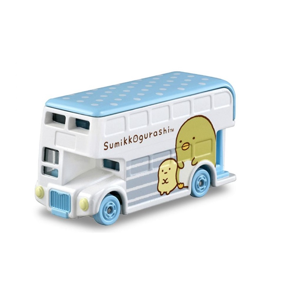 TOMICA 夢幻 角落小夥伴-企鵝巴士(水藍色)_90454 日本多美小汽車 永和小人國玩具店