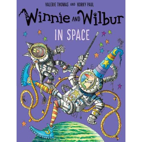 Winnie and Wilbur in Space (平裝本)/Valerie Thomas【禮筑外文書店】