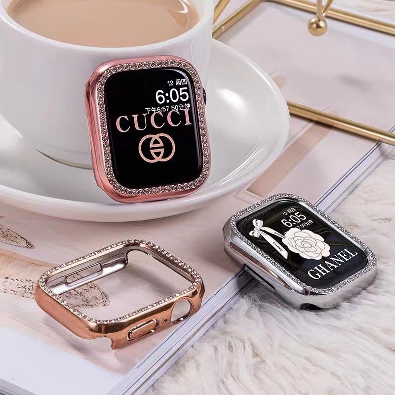 熱銷鑽飾保護殼 適用於 Apple Watch 8 7 6 SE Ultra iWatch 45mm 41mm 49mm