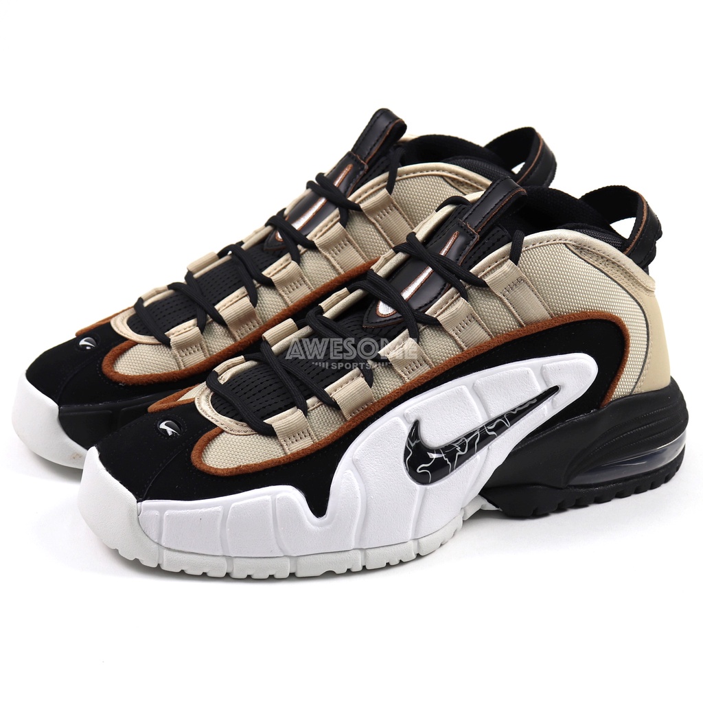 [歐鉉]NIKE AIR MAX PENNY 黑卡其 氣墊 休閒鞋 男女鞋 DV7442-200