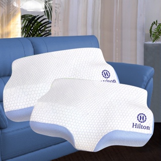 【Hilton 希爾頓】人體工學冷凝膠石墨烯枕/枕頭