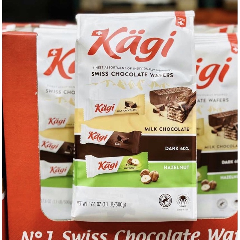 好市多新品上架嚐鮮拆賣一個8元可挑口味KAGI 瑞士巧克力威化餅 #136154