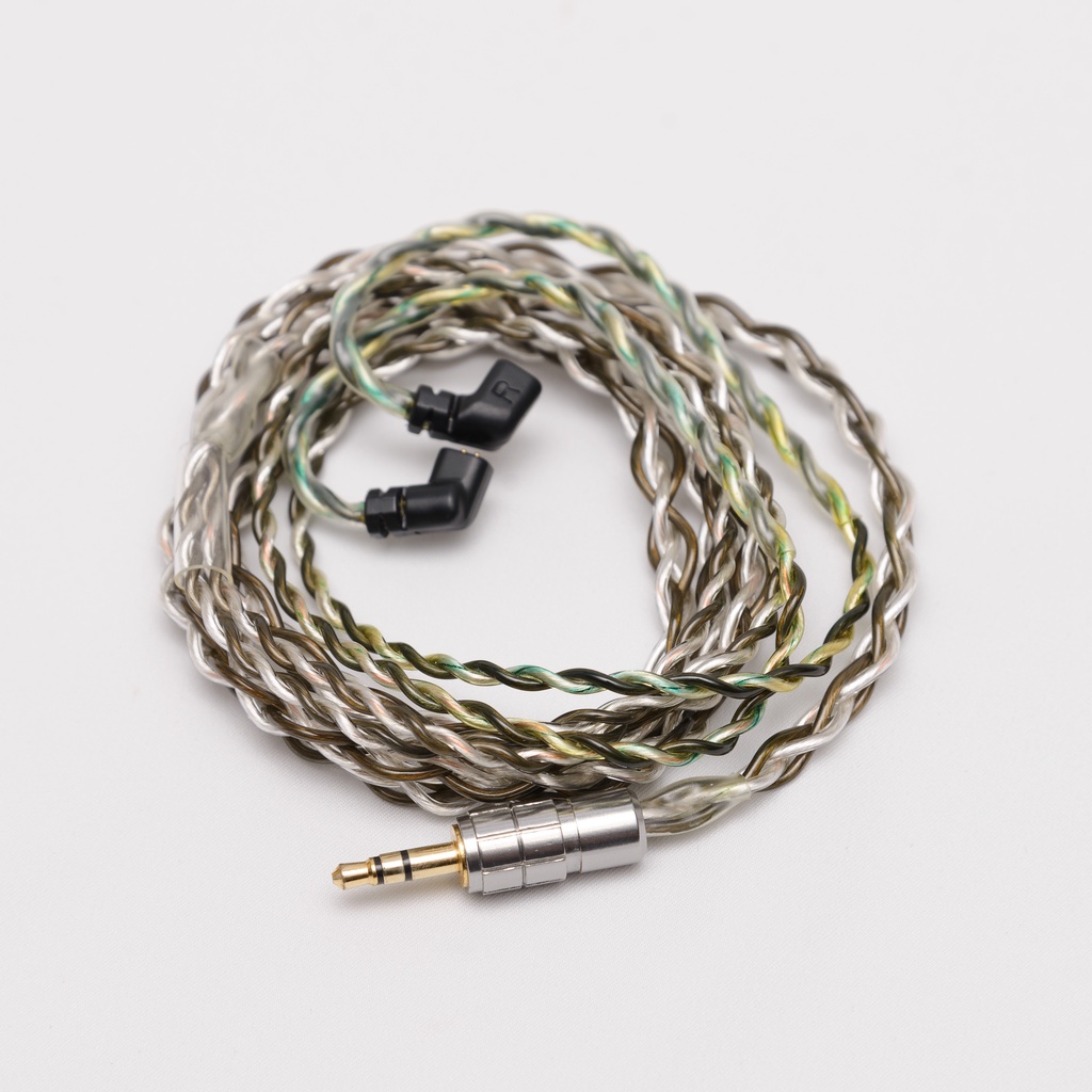 【UM Unique Melody MEST 耳機線 原線】八芯 銅銀 混編 0.78 2pin CM 3.5mm