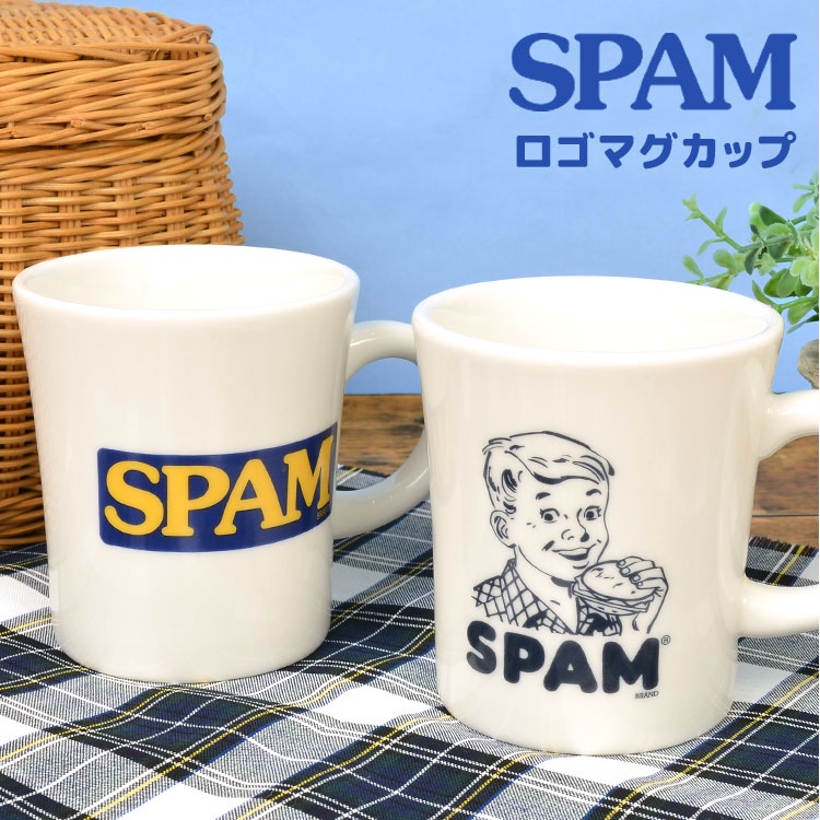 日本製 SPAMBOY SPAM LOGO 馬克杯 日本 美國 午餐肉 罐頭 火腿罐頭 水杯 咖啡杯 杯 杯子 茶杯