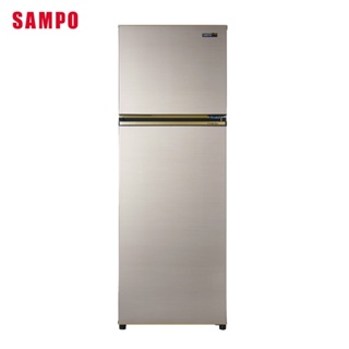 SAMPO聲寶 250L 星美滿極光鈦旗艦系列變頻雙門冰箱-晶鑽金 SR-C25D(Y9) 含安裝 運送 回收舊機