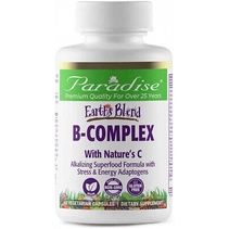 Paradise Herbs  Earth's Blend® B-Complex with Nature's C