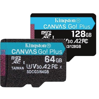 星易科技-Kingston Canvas Go! Class 10 A2、U3、V30 90MB/s