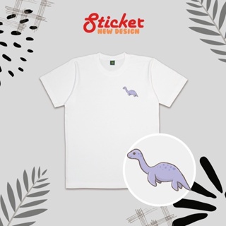 【現貨】[Sticker]衝銷量 原創 長頸龍 恐龍 侏羅紀 短袖 短T T恤 衣服 情侶衣 上衣 團體服