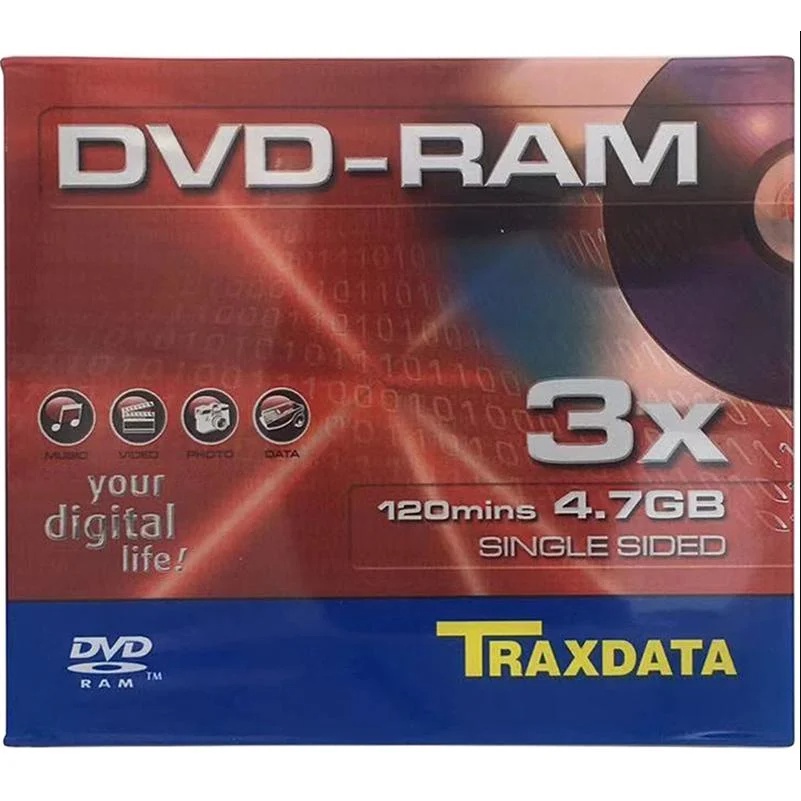 DVD-RAM可擦寫盤 空白光盤 光碟片 4.7G可重復使用