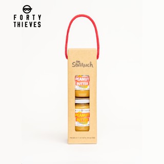 【壽滿趣-Forty Thieves】紐西蘭頂級花生抹醬2入禮盒(235gx2)