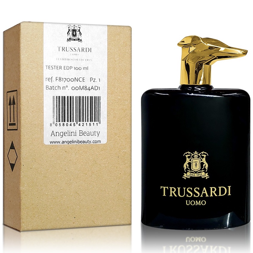 Trussardi 楚沙迪 獸首男性淡香精 100ML (tester) 有蓋