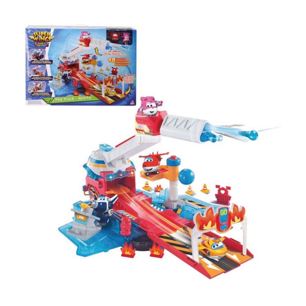 Super Wings超級飛俠 派克聲光消防救援基地 ToysRUs玩具反斗城
