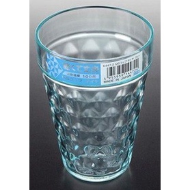 【猿人雜貨】日本製 NAKAYA K477-1 MS鑽石紋 漱口杯 水杯 茶杯 塑膠杯 MS杯 鑽石杯 透明