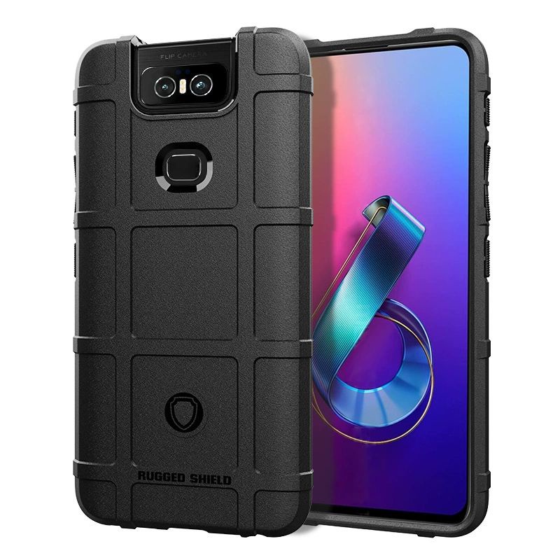 【瘋客邦3C】倉庫現貨華碩ASUS Zenfone6 ZS630KL軍規護盾手機殼防滑磨砂全包防摔軟殼