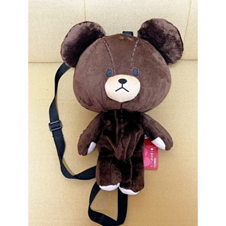 日本景品 全新 正版 日版 日本娃娃機 上學熊 小熊學校 the bears' school 兒童用 造型 後揹包 揹包