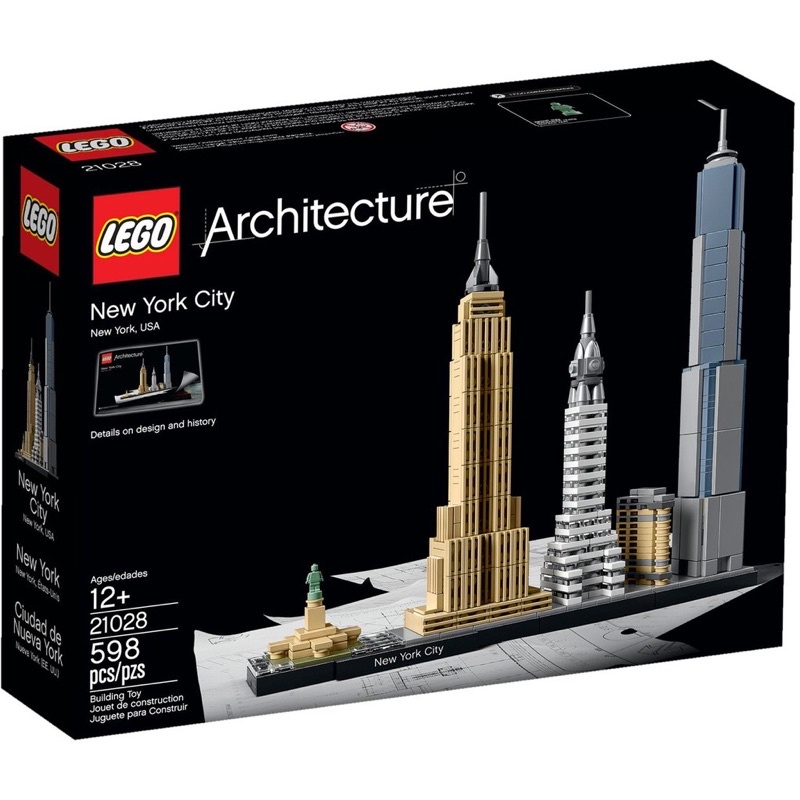 【Brick DoDo 積木豆豆】樂高 LEGO 21028 Architecture 建築 紐約 New York