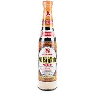 【瑞春醬油】菊級清油 420ml(無麩質)