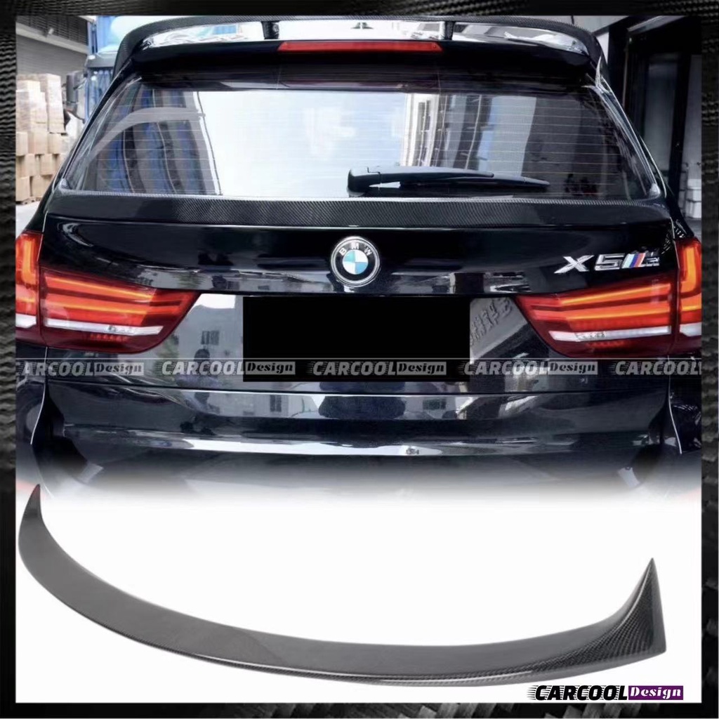 （全台可安裝）寶馬BMW X5 F15 升級高品質碳纖維中翼尾翼