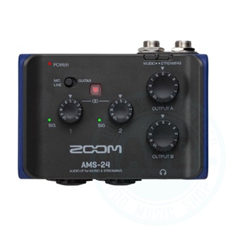 Zoom / AMS-24 2in/4out USB-C錄音介面【ATB通伯樂器音響】