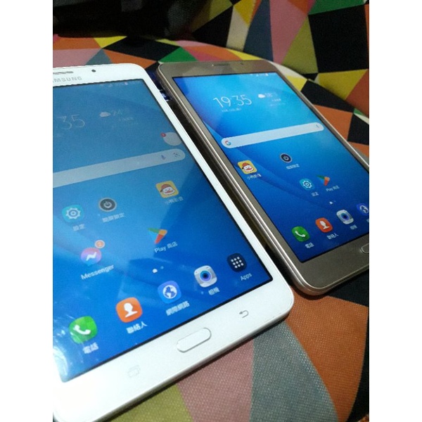 Samsung TAB J 7.0 T285YD 4G 螢幕貼膜 可通話平板 安卓5 功能正常 白色 約9成新