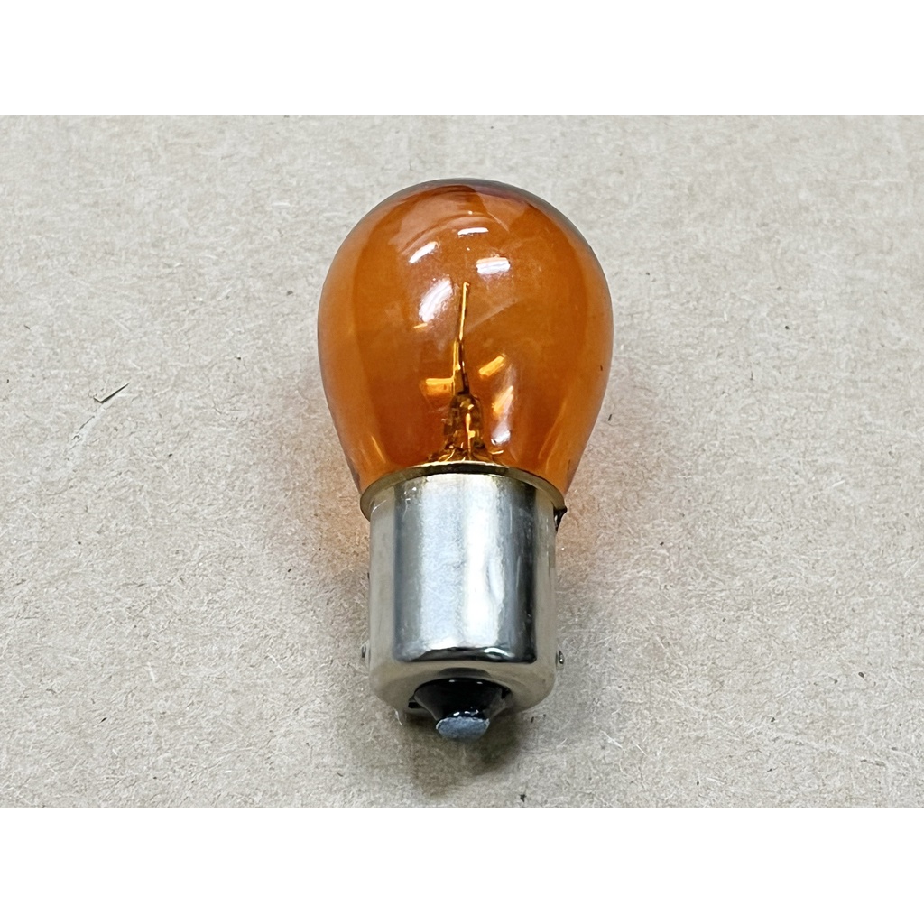 單芯燈泡 12V 21W  橘黃色 琥珀色  方向燈燈泡