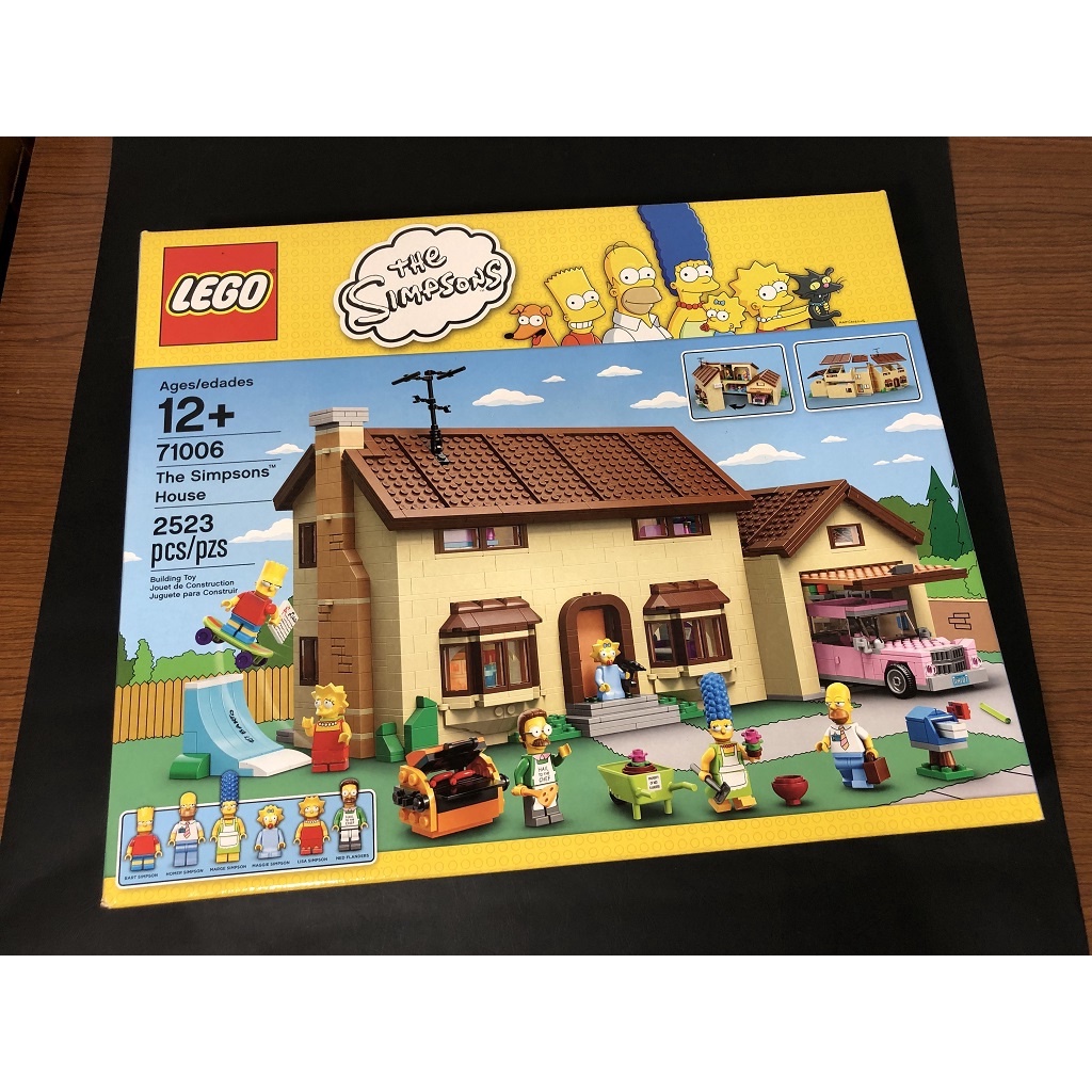 【河濱熊】絕版樂高(全新未拆) LEGO 71006 辛普森家庭 The Simpsons House